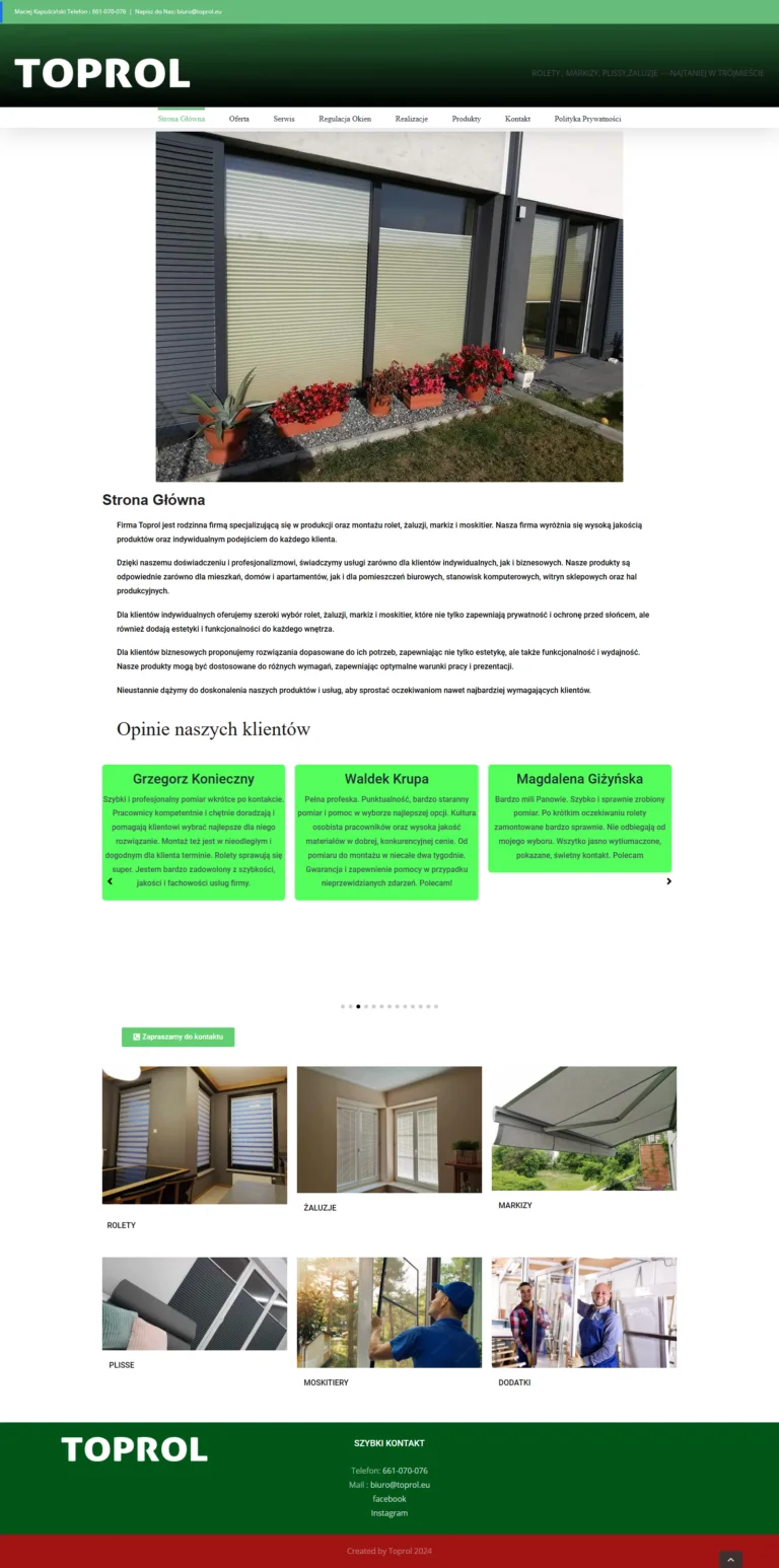 Realizacja AniwAart — Toprol